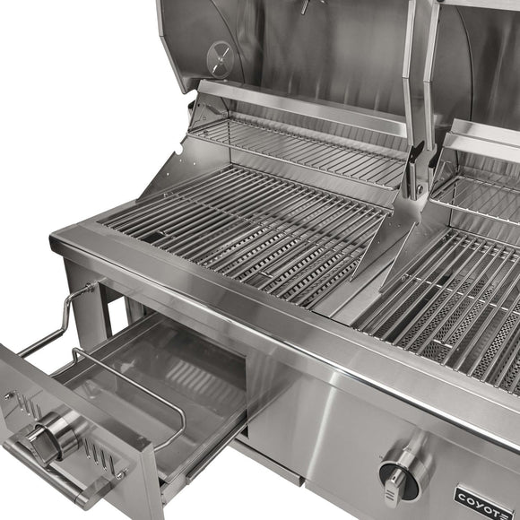 Coyote 50 inch Hybrid Built-In Gas & Charcoal Grill