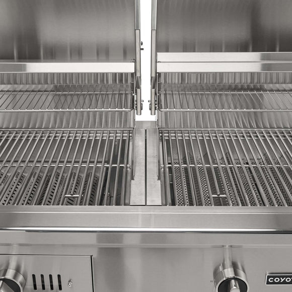 Coyote 50 inch Hybrid Built-In Gas & Charcoal Grill