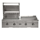 Coyote 50 inch Combo Built-In Gas & Flat Top Grill-2