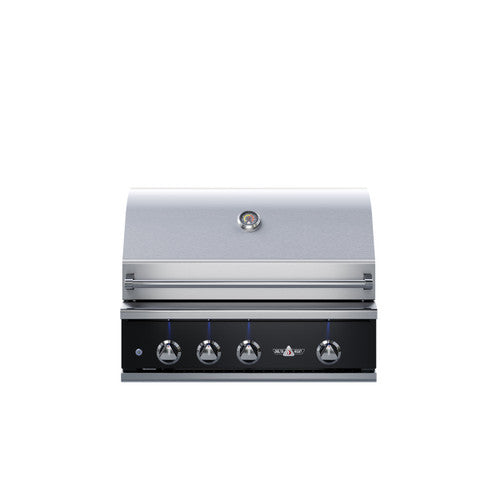 Delta Heat 32 inch Gas Grill with Infrared Rotisserie - Black Control Panel