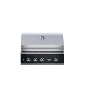Delta Heat 32 inch Gas Grill with Infrared Rotisserie - Black Control Panel