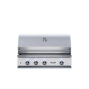 Delta Heat 38 Inch Gas Grill with Infrared Rotisserie & Sear Zone - White Control Panel