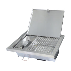 Broilmaster Side Burner, Infra Red Cartridge - Liquid Propane