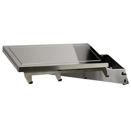 Broilmaster Drop-Down Shelf and Bracket in Stainless Steel