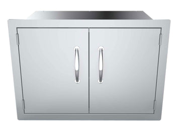Sunstone 30-Inch Double Door Dry Storage Pantry – Flush Mount