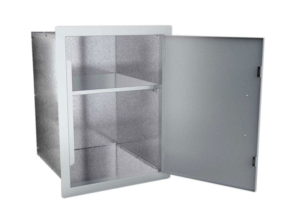 Sunstone 17x24 Vertical Flush Mount Dry Storage Pantry Cabinet