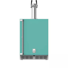 Hestan 24 Inch Outdoor Beer Dispenser with Solid Door and Lock