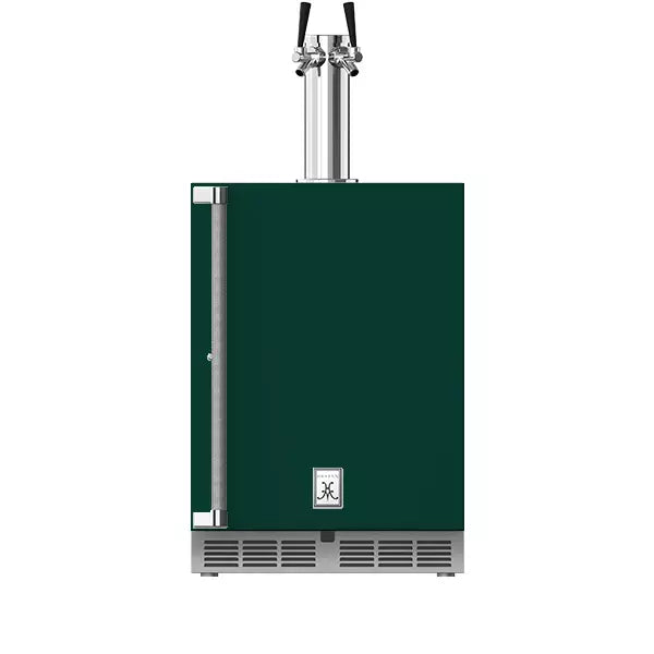 Hestan 24 Inch Outdoor Beer Dispenser with Solid Door and Lock