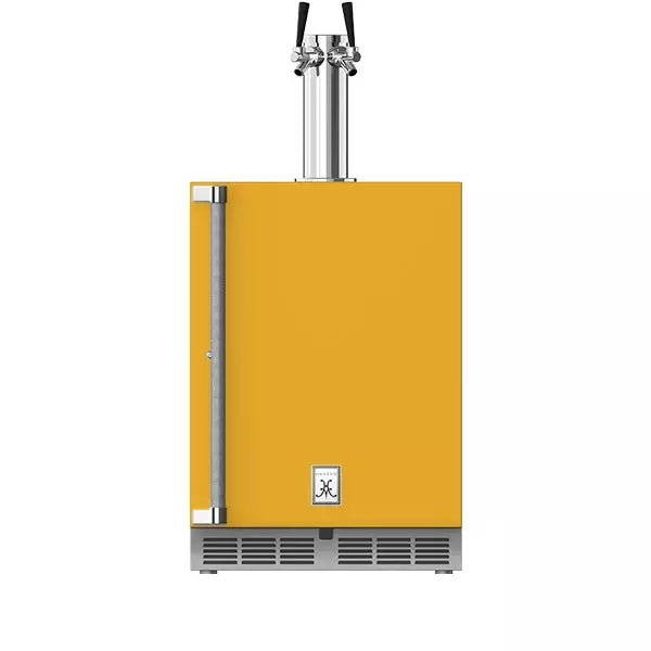 Hestan 24 Inch Outdoor Beer Dispenser with Solid Door and Lock