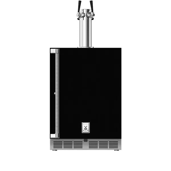 Buy stealth Hestan 24 Inch Double Tap Outdoor Beer Dispenser