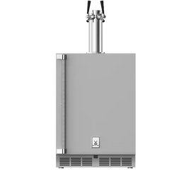 Hestan 24 Inch Outdoor Beer Dispenser with Solid Door and Lock