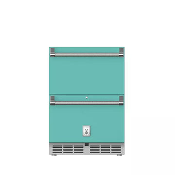 Hestan 24 Inch Outdoor Refrigerator with Drawers and Lock