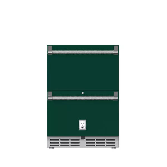 Hestan 24 Inch Outdoor Refrigerator with Drawers and Lock