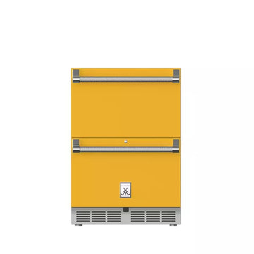 Hestan 24 Inch Outdoor Refrigerator with Drawers and Lock
