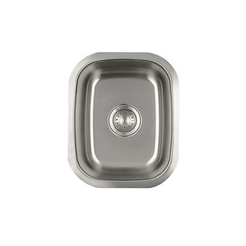 E-Stainless 18 Gauge, Single Bar / Veggie Bowl: 18 x 15 x 7 Inch Bowl Depth