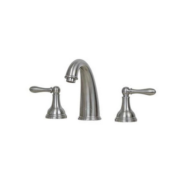 E-Stainless Lavatory: Two-Handle High Arc w/ Pop Up