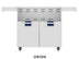 Aspire by Hestan 36 Inch Double Door Cart