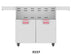 Aspire by Hestan 36 Inch Double Door Cart