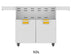 Aspire by Hestan 36 Inch Double Door Cart