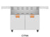 Aspire by Hestan 42 Inch Double Door Cart