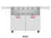 Aspire by Hestan 42 Inch Double Door Cart