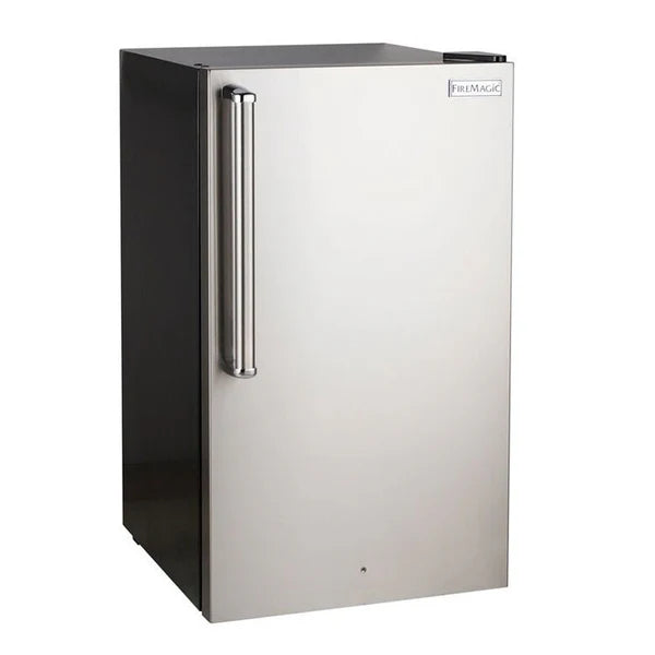 Fire Magic 20 Inch Outdoor Refrigerator with Solid Door and Lock