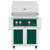 Hestan 36 Inch Grill With Rotisserie On Double Door Cart