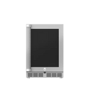 Hestan 24 Inch Outdoor Dual Zone Refrigerator with Glass Door