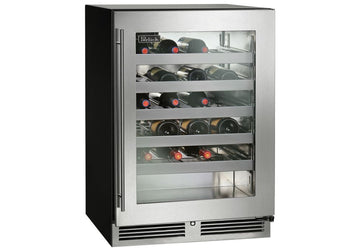 Perlick 24 Inch Signature Series Marine Grade Wine Reserve with Lock