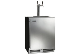 Perlick 24 Inch Outdoor Beverage Center with Solid Door and Lock