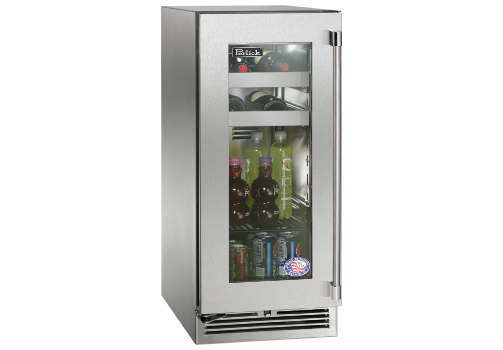 Perlick 15 Inch Signature Series Indoor Beverage Center With Lock