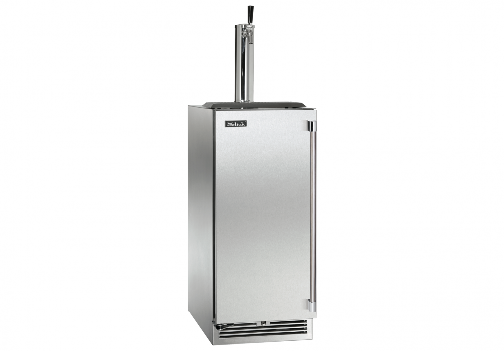 Perlick 15 Inch Outdoor Beverage Dispenser with Solid Door and Lock