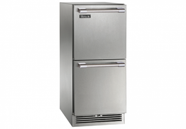Perlick 15 Inch Outdoor Refrigerator with Drawers