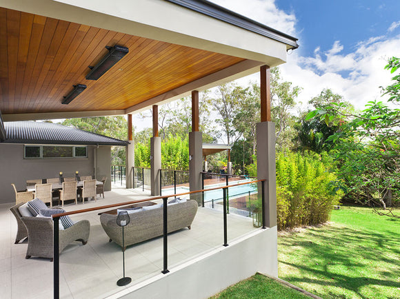 Heatstrip Enhance smart outdoor heater with remote and app control