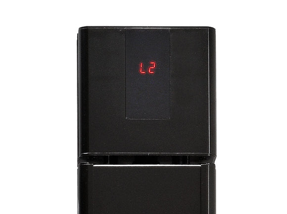 Heatstrip Intense outdoor heater with remote control and app interface