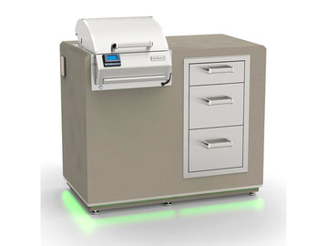 Fire Magic Electric Grill Island Bundle w/ Triple Drawer