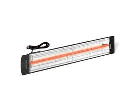 Infratech Comfort Garage Heater in black with grounded power cord