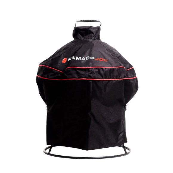 Kamado Joe Jr® plus Short Cover and Cart with Side Shelves Bundle