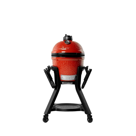 Kamado Joe Jr® plus Short Cover and Cart with Side Shelves Bundle