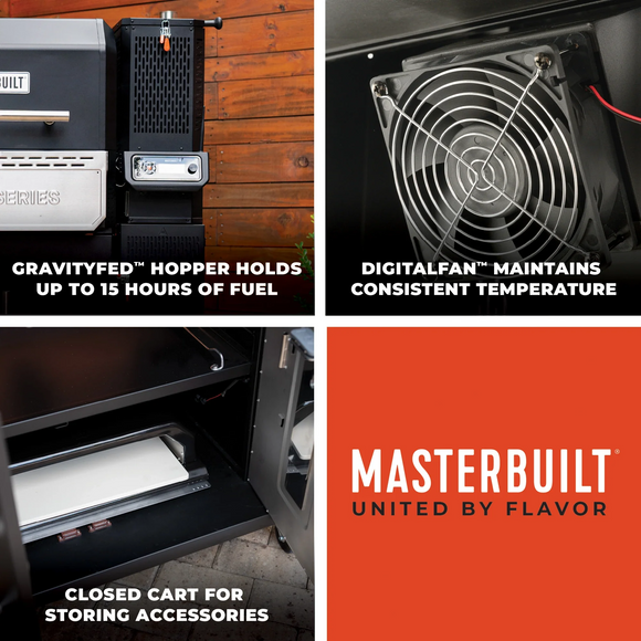 Masterbuilt Gravity Series 1150 Digital Charcoal Grill and Smoker