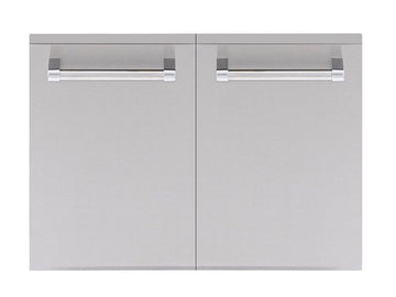 PGS Grills  Pro Series - 30 Inch Dual Access Door for Masonry