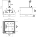 Marinara Wood Fired Countertop Pizza Oven