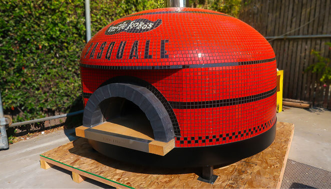 Forno Bravo Napoli Commercial Wood Freestanding Pizza Oven – Assembled