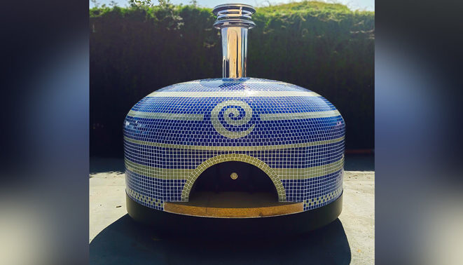 Forno Bravo Napoli Commercial Hybrid Freestanding Pizza Oven – Assembled