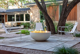 Lumacast Ova Slim Fire Bowl