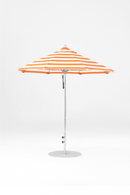 845FM-005 Orange Stripe-Brushed Silver