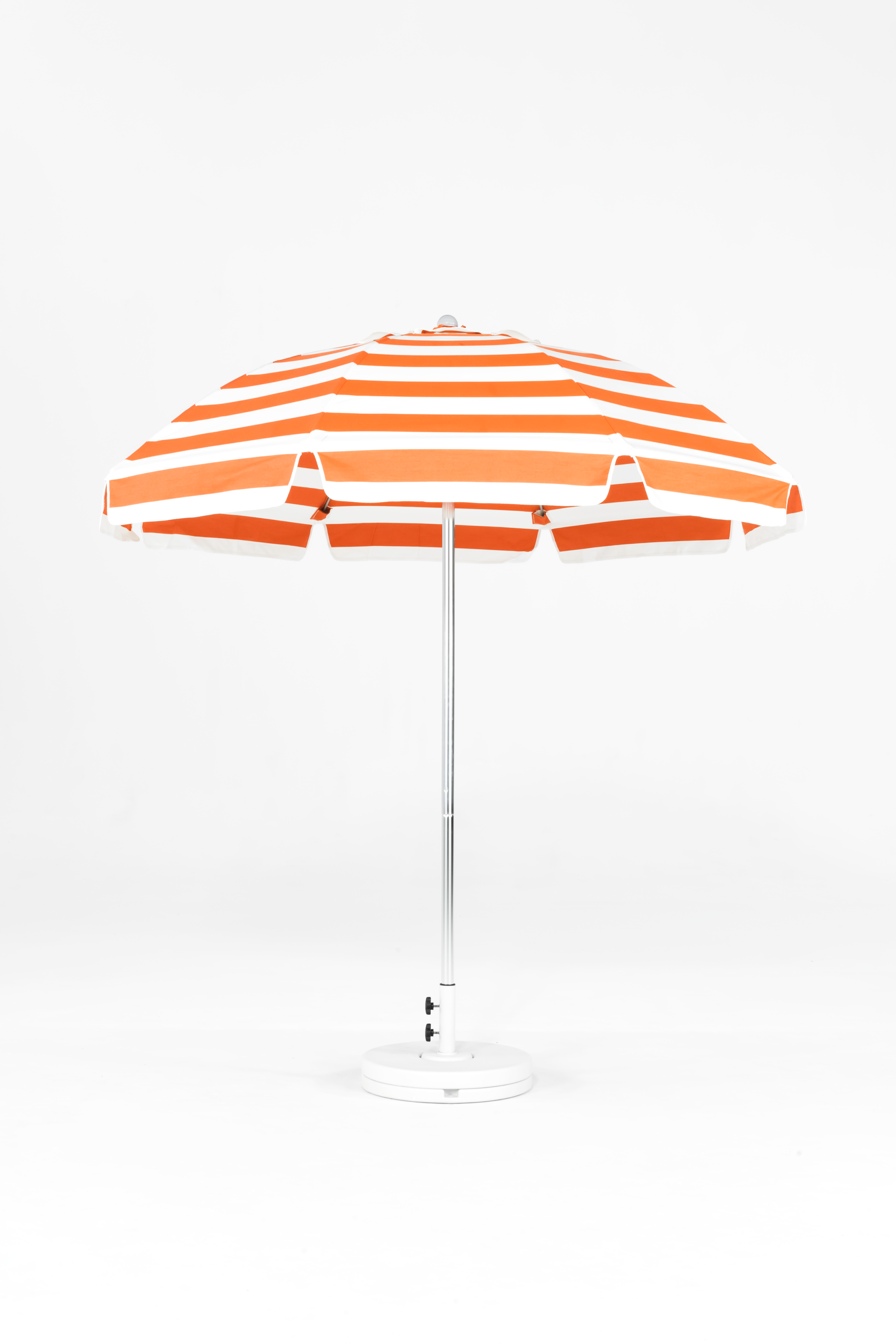 844FA 02 -005 Orange Stripe-Brushed Silver -  Manual Lift