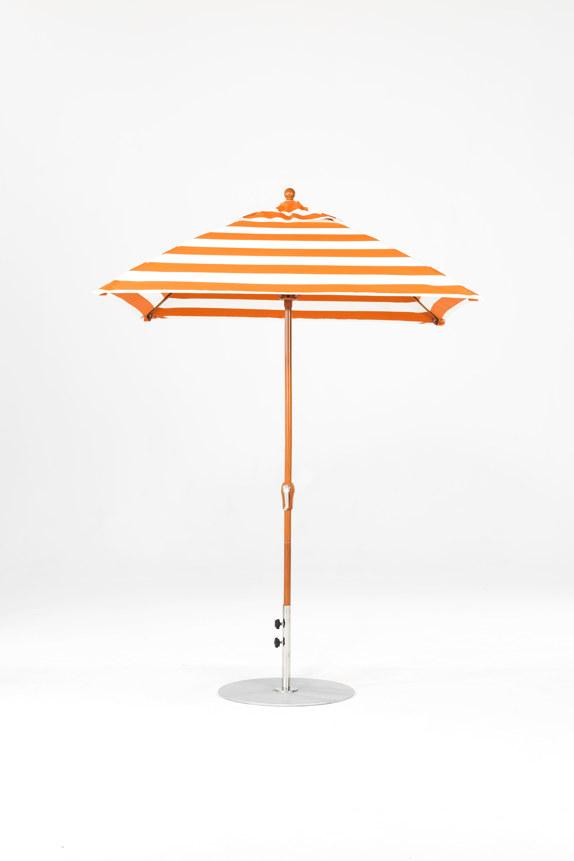 454FMC-SQ-005 Orange Stripe-Golden Oak