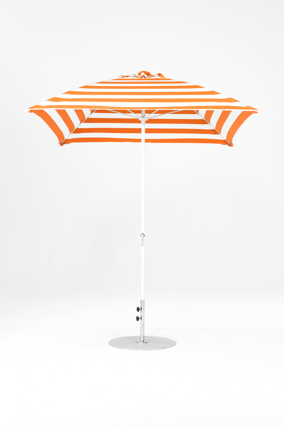 464FMC-SQ-005 Orange Stripe-Alpine White