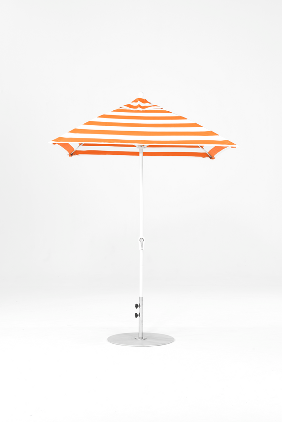 454FMC-SQ-005 Orange Stripe-Alpine White